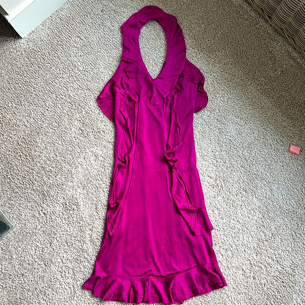 A beautiful Christian Dior cocktail dad pink dress - US 4